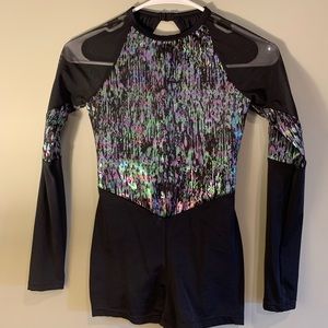Weissman Holographic Acro Shortie Costume